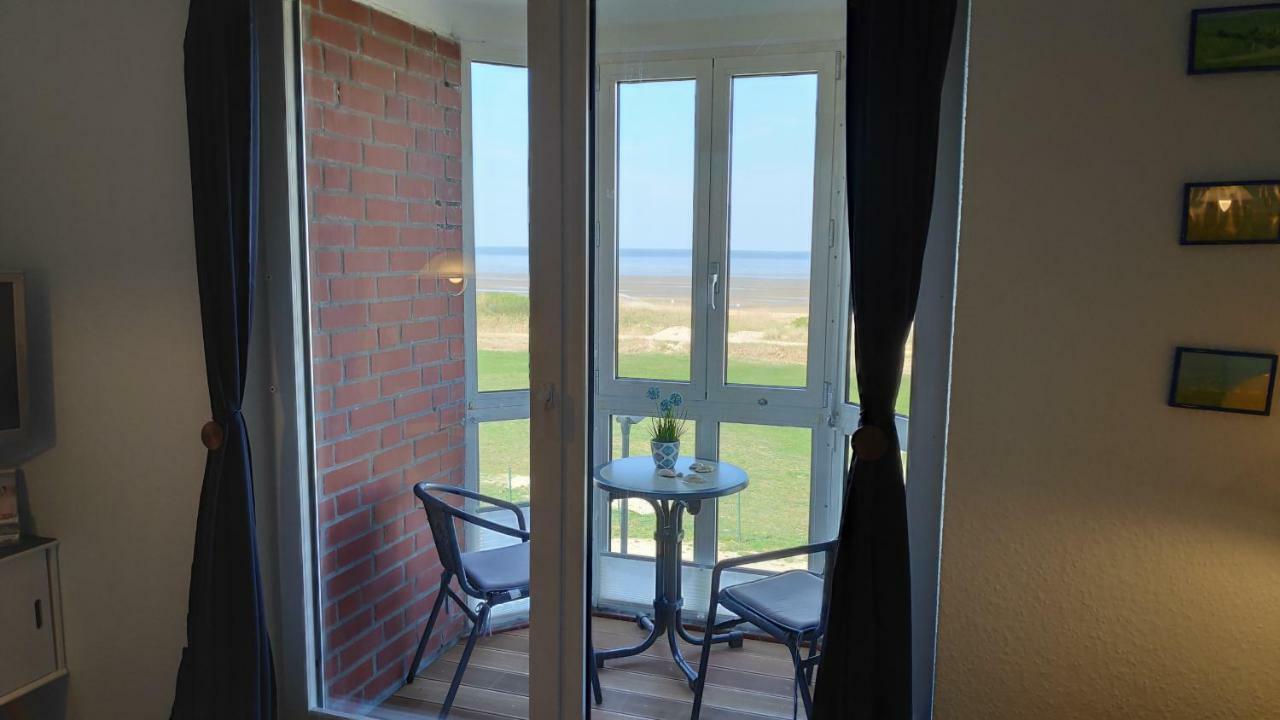 180° Panoramameerblick - Ferienwohnung Sandkorn Cuxhaven Eksteriør bilde